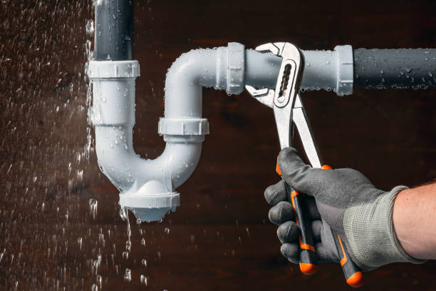 Professional Emergency Plumber technician working in Reva, VA